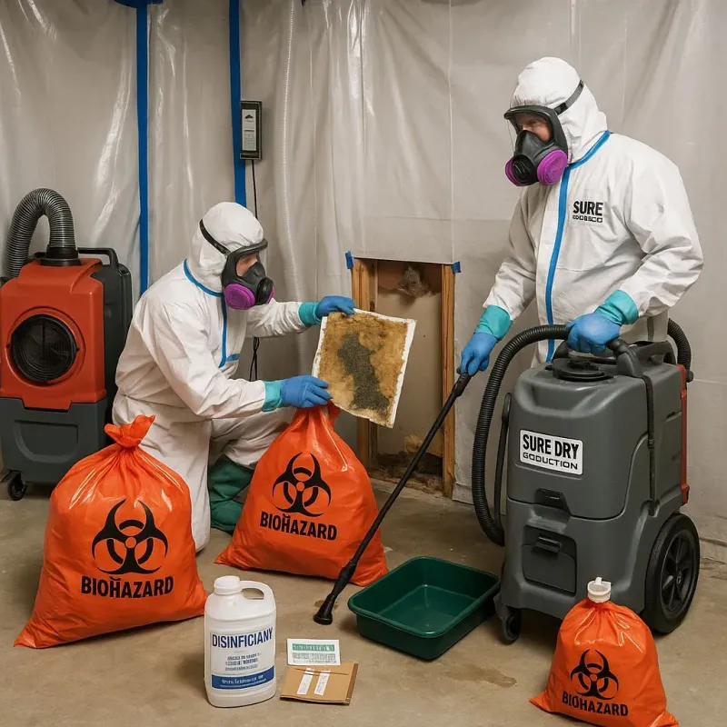 Contaminated Water Handling Protocols process in Ankeny, IA